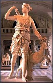 Copy of original Artemis sculpture, 325 B.C.