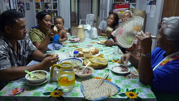 Evening dinner, 2011.