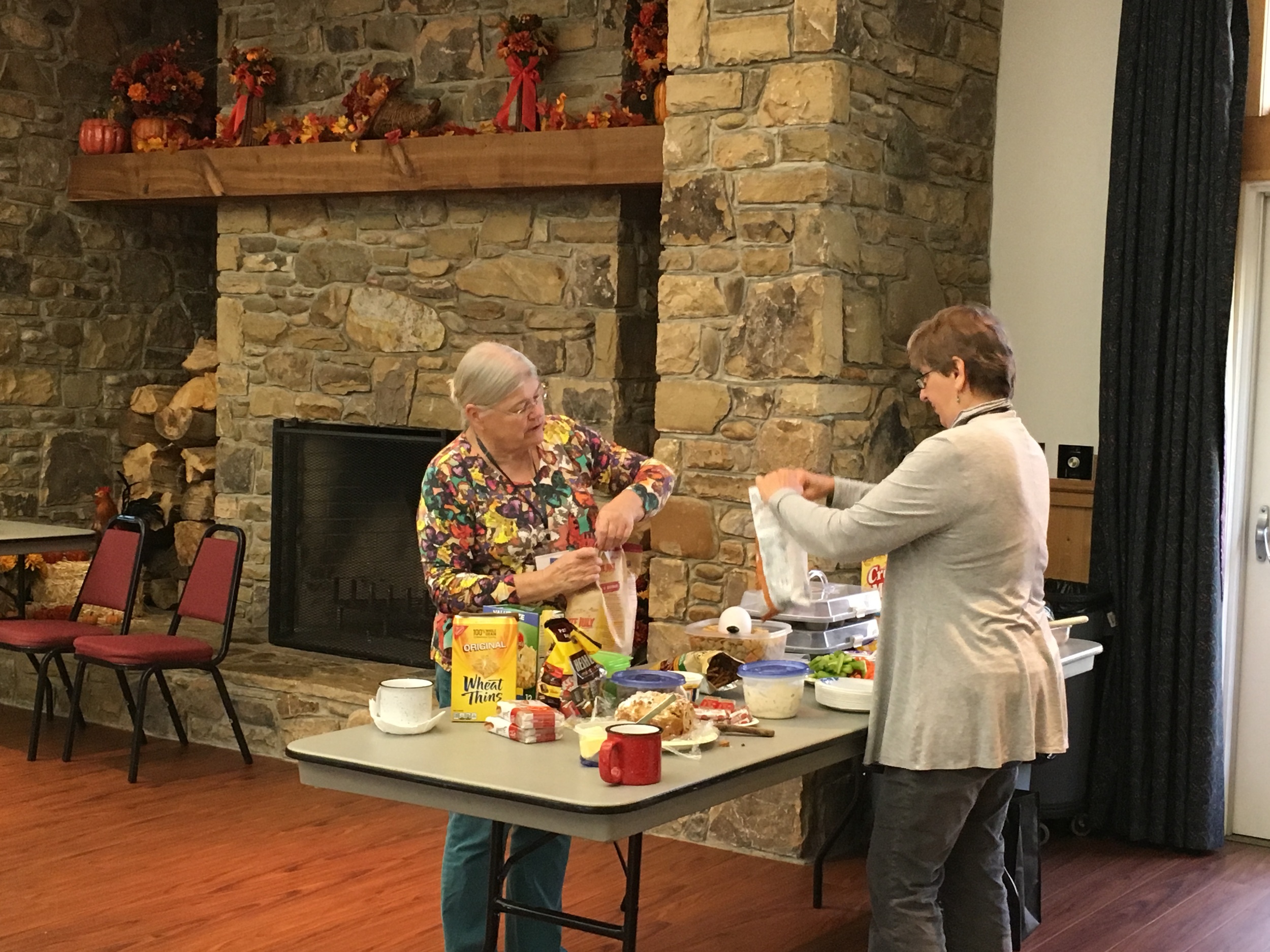 2015 Snack table