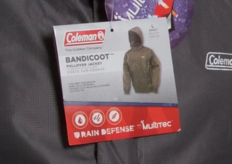coleman multitec rain defense