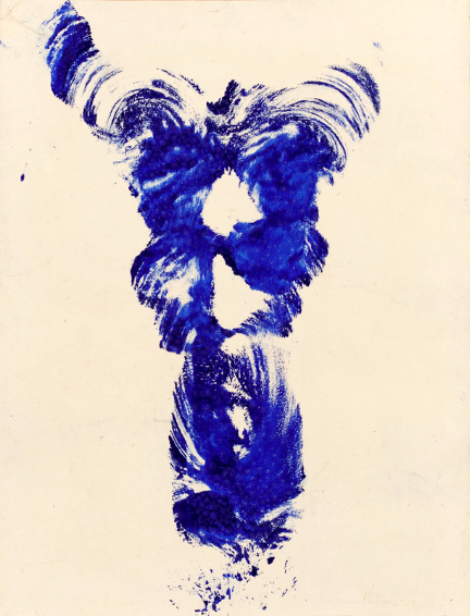 Yves Klein Anthropométrie sans titre (ANT 19), 1960.png