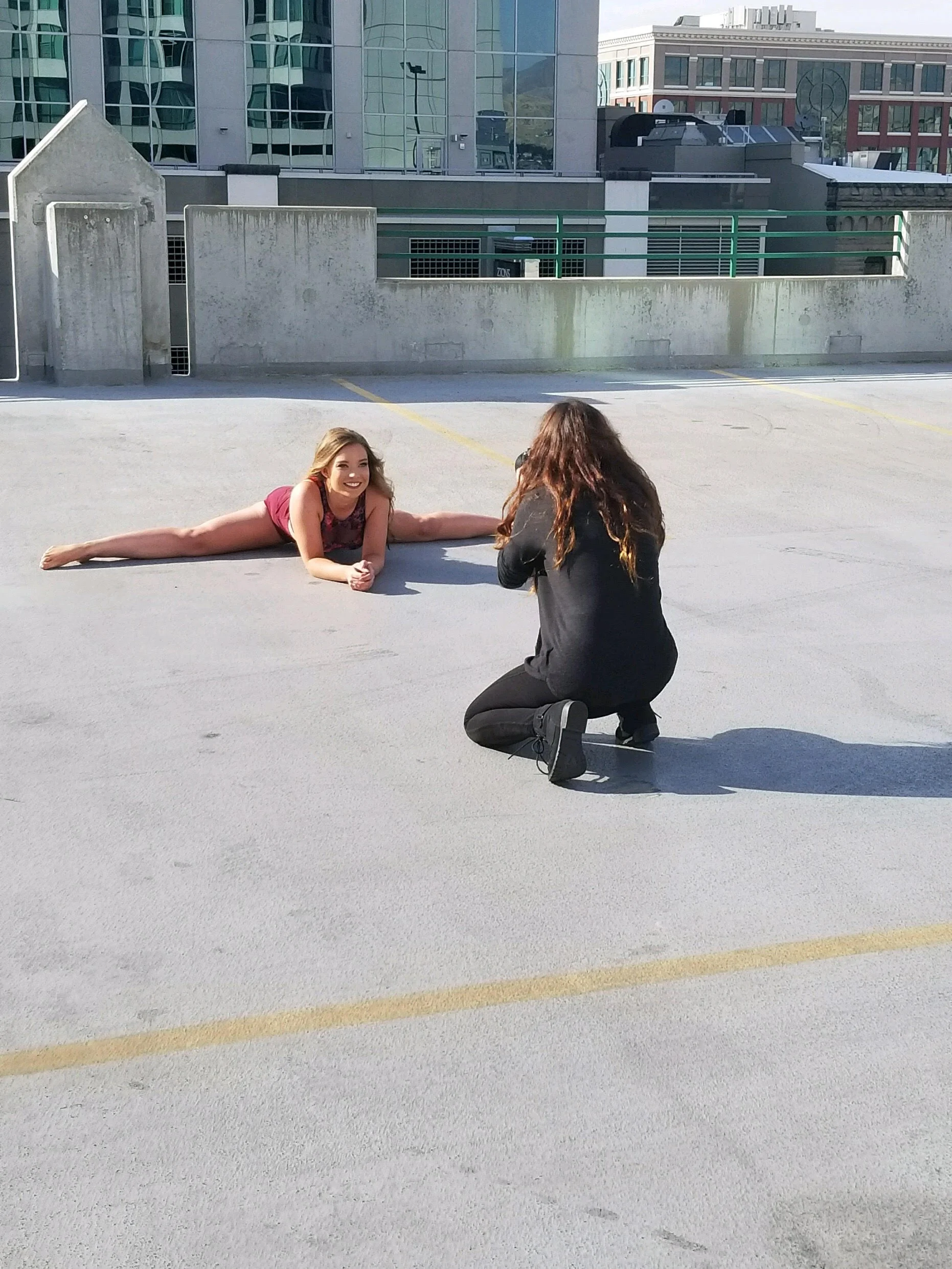 Makayla Madden Photography Boise Senior Photographer Senior Pictures Downtown Boise Mountain View Dancing Dance Inspiration Behind the Scenes