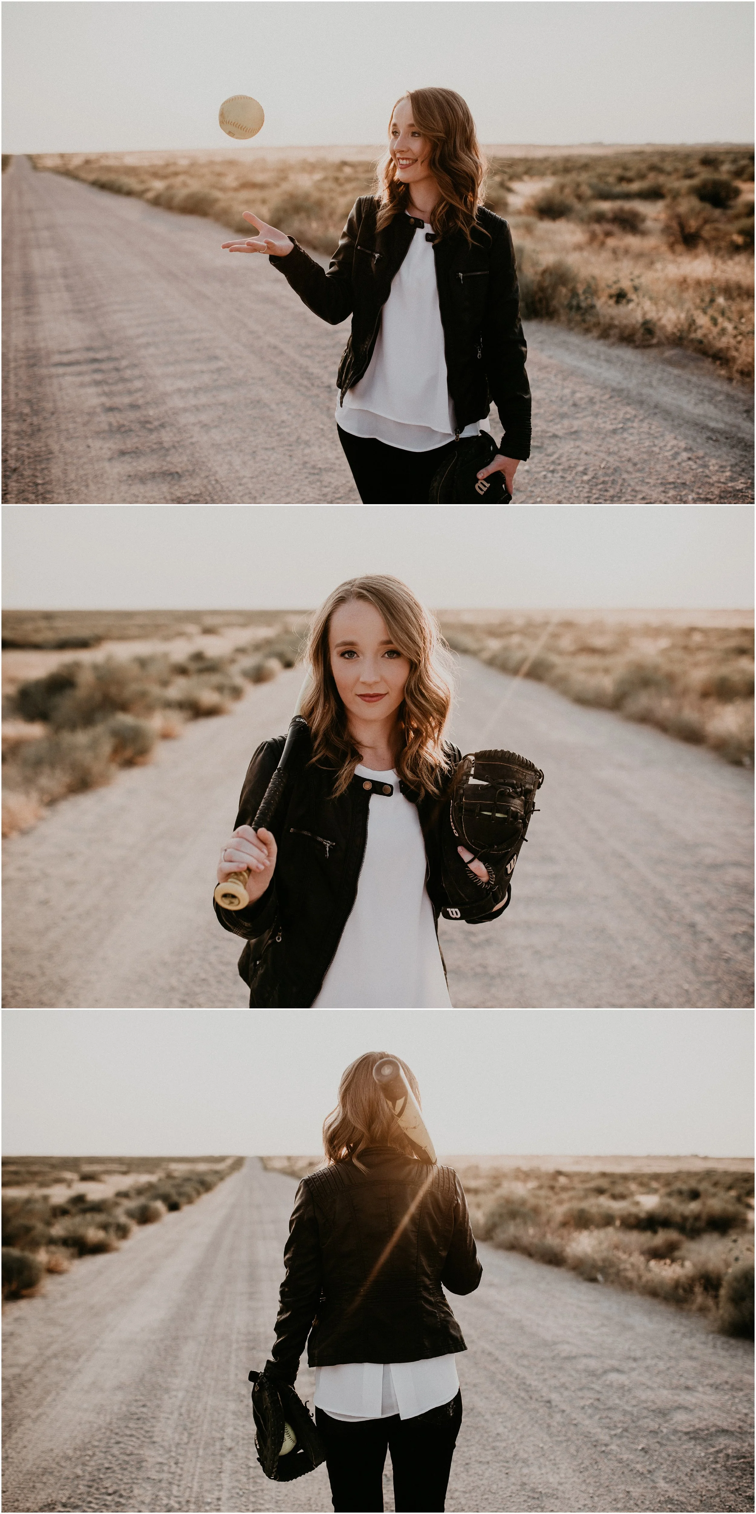 Boise Senior Photography Makayla Madden Photography Summer Senior Portraits Idaho Foothills Desert Road Converse Softball Cole Valley Christian