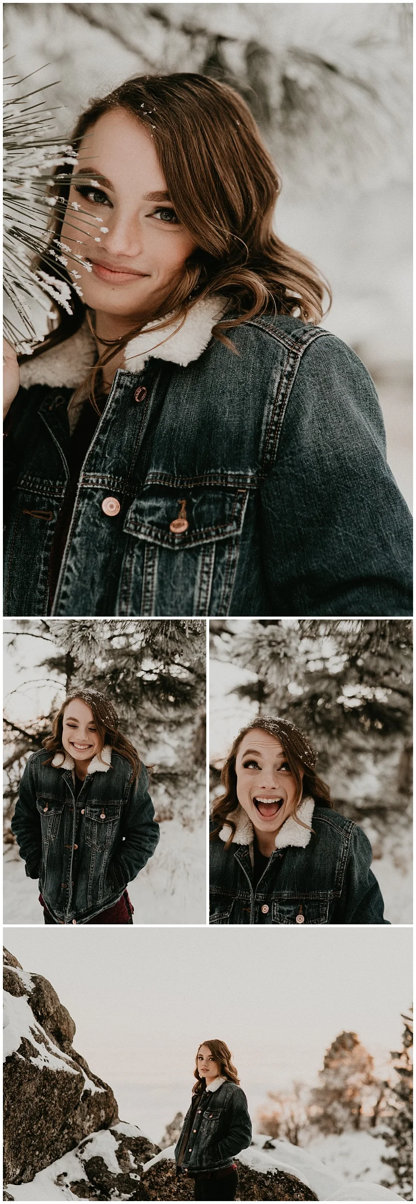 Boise Senior Photographer Meridian Photographers Makayla Madden Senior Pictures Bogus Basin Mountain Ski Resort Worship Faith Adventure Mountains Portraits Winter Senior Session Snow