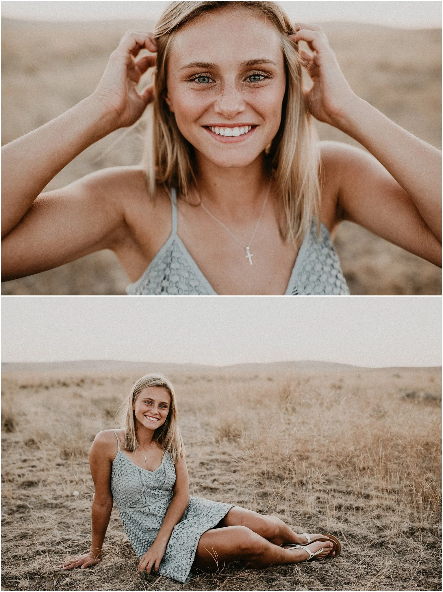 Boise Senior Photographer Makayla Madden Photography Unique Fun Kuna Idaho Foothills Desert Summer Senior Session Golden Hour Posing Idaho Beauty Dance Shoot and Share Contest Winner