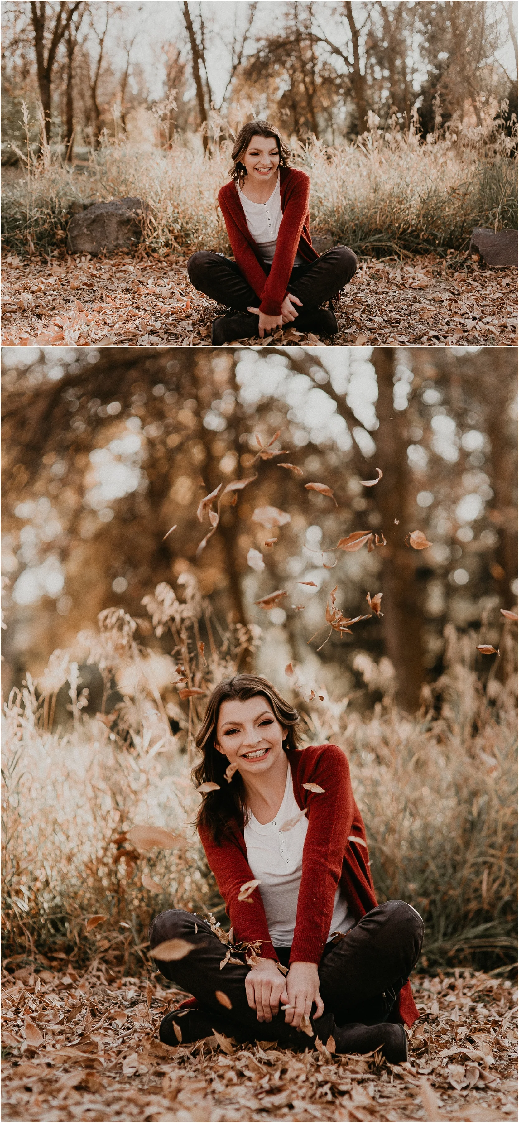 Boise Senior Photographer Makayla Madden Photography Best Unique Award Winning Fall Winter Senior Pictures Kuna Meridian Senior Photography