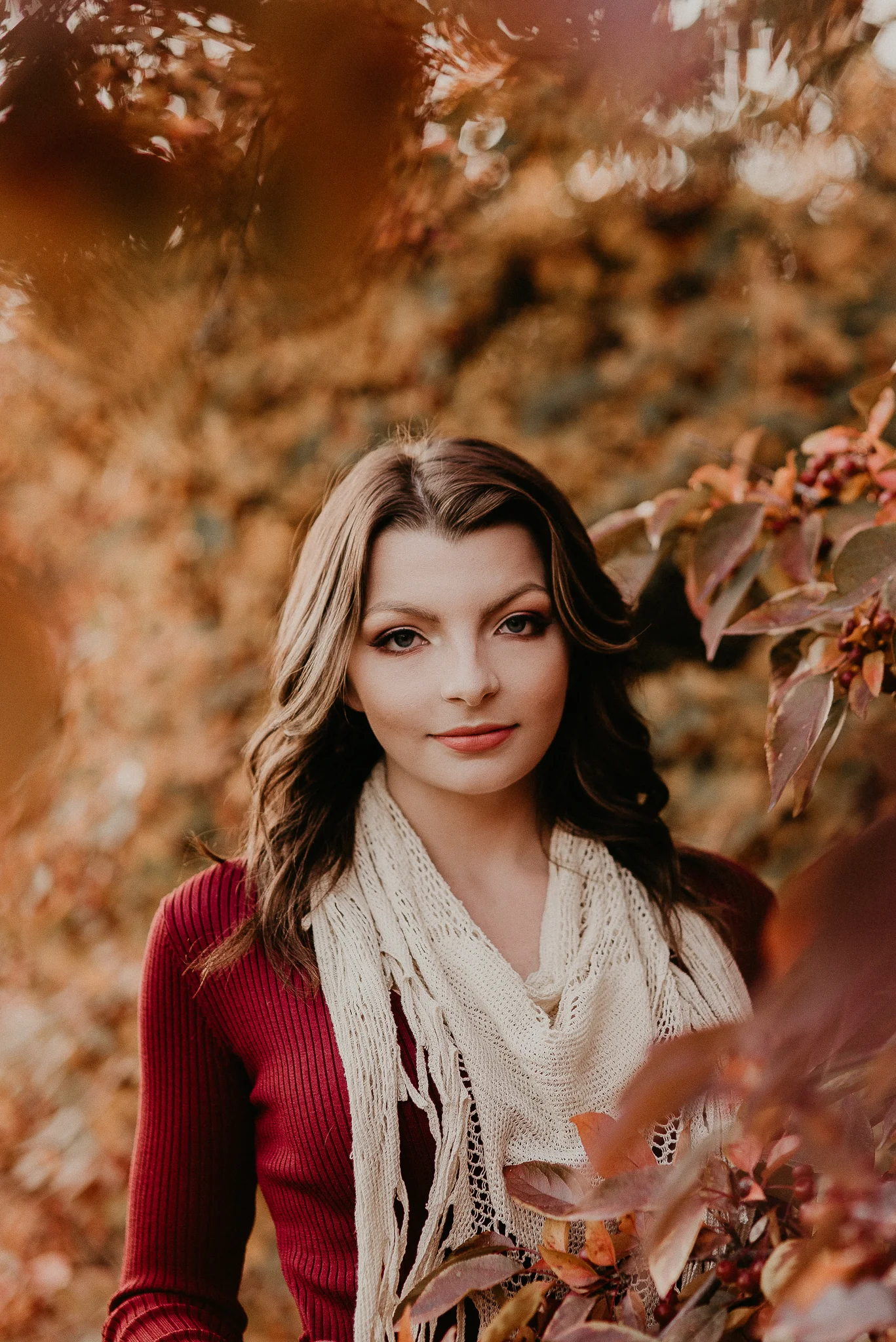 Boise Senior Photographer Makayla Madden Photography Best Unique Award Winning Fall Winter Senior Pictures Kuna Meridian Senior Photography