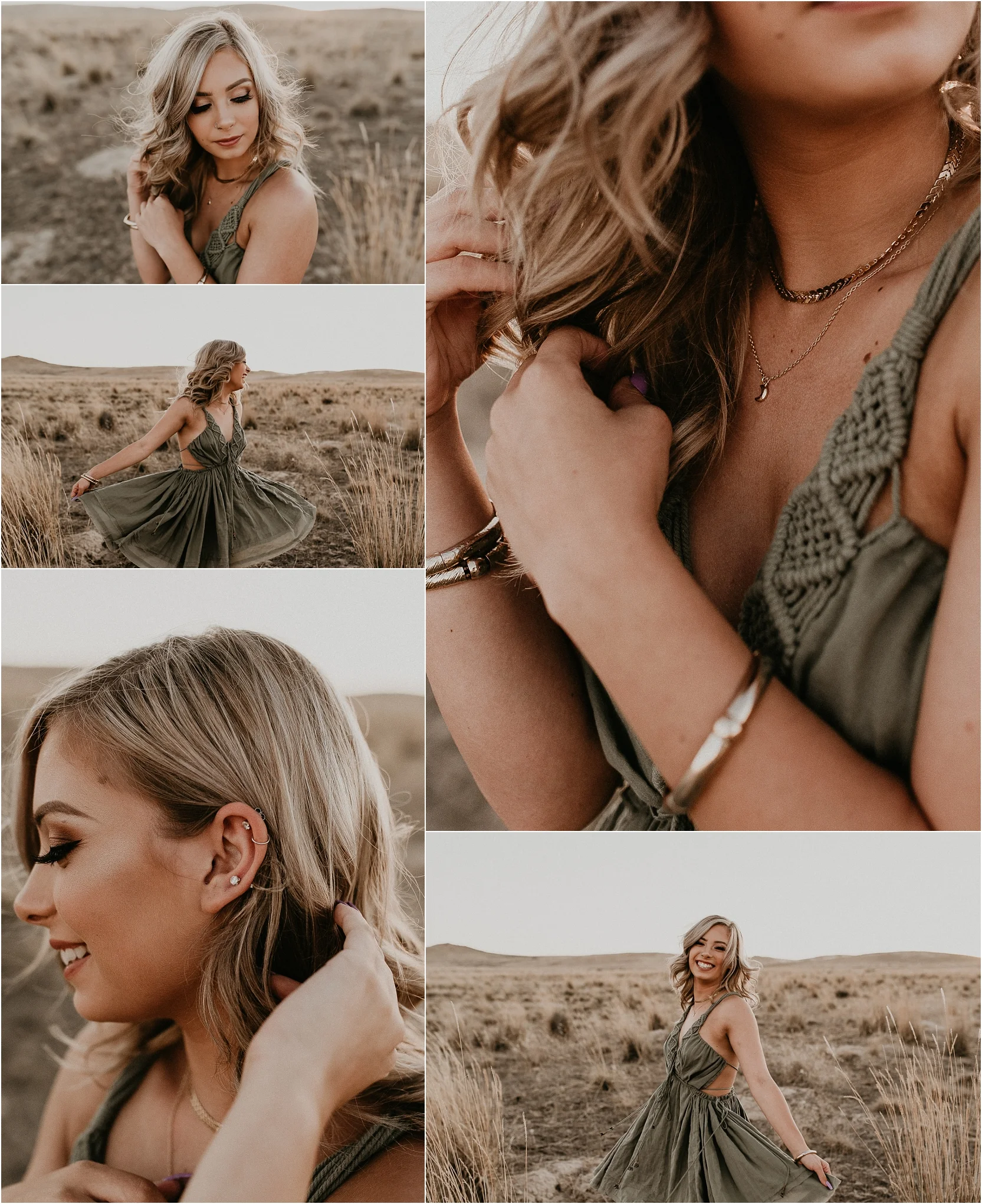 Boise Senior Photographer Top Idaho Senior Photographers Boho Summer Senior Session Kuna Free People Dress Senior Girl Portrait Ideas