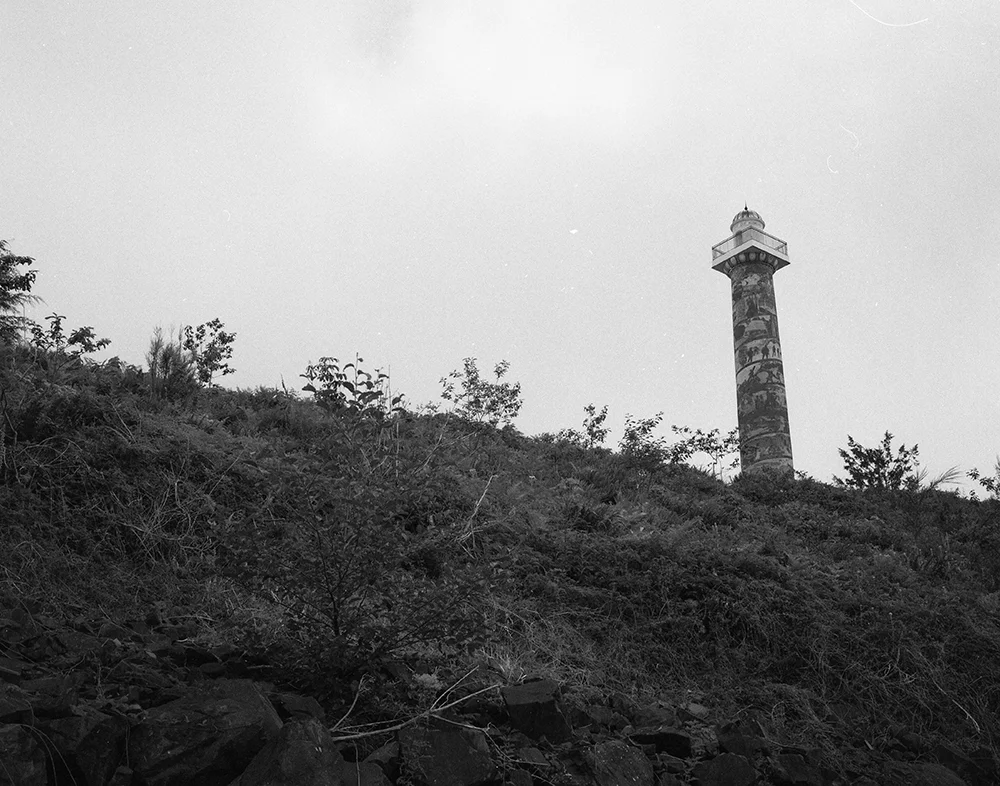 The 125-foot Astoria Column overlooks Astoria and the mouth of the Columbia River. Photo by Michael Parker