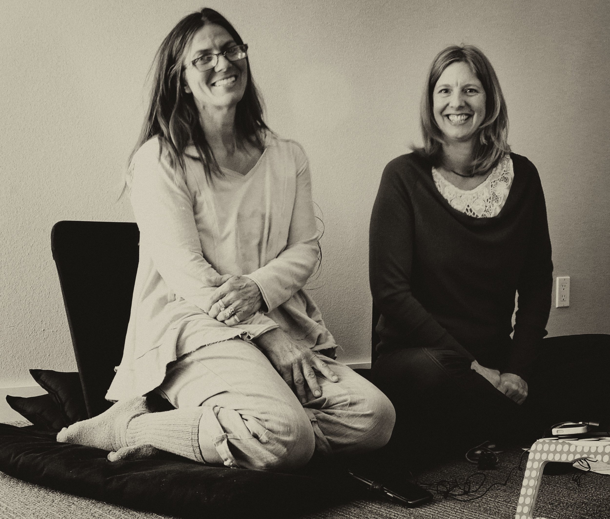 Sara Fancy and Alisha Chapin