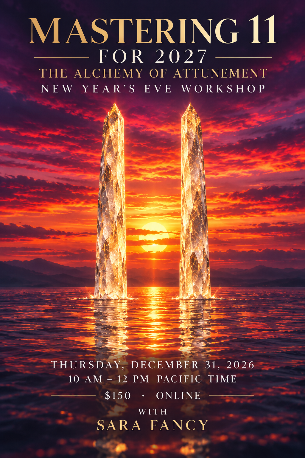 Mastering 11 for 2027: The Alchemy of Attunement | Online NYE Workshop