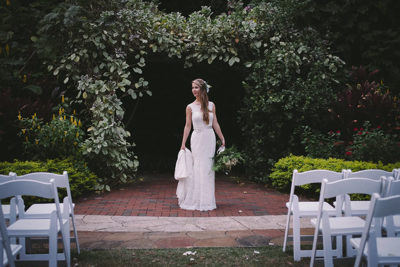 Botanical Garden Wedding at Sunken Gardens in St. Petersburg, FL | Erica + Luis
