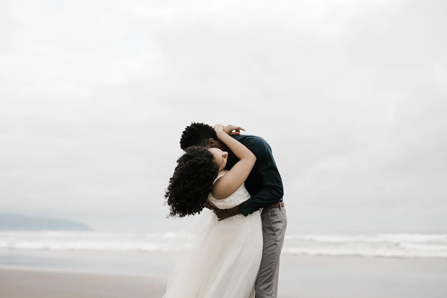 Styled Shoot at Cape Kiwanda, OR | Jasmine + Hakeem