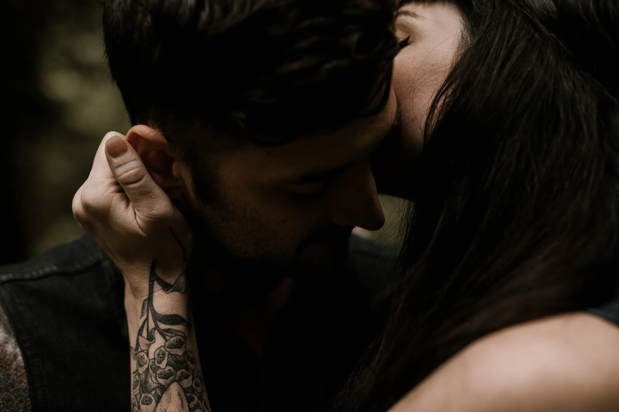 Tattooed Couple Session in Portland, OR | Raven + Galen