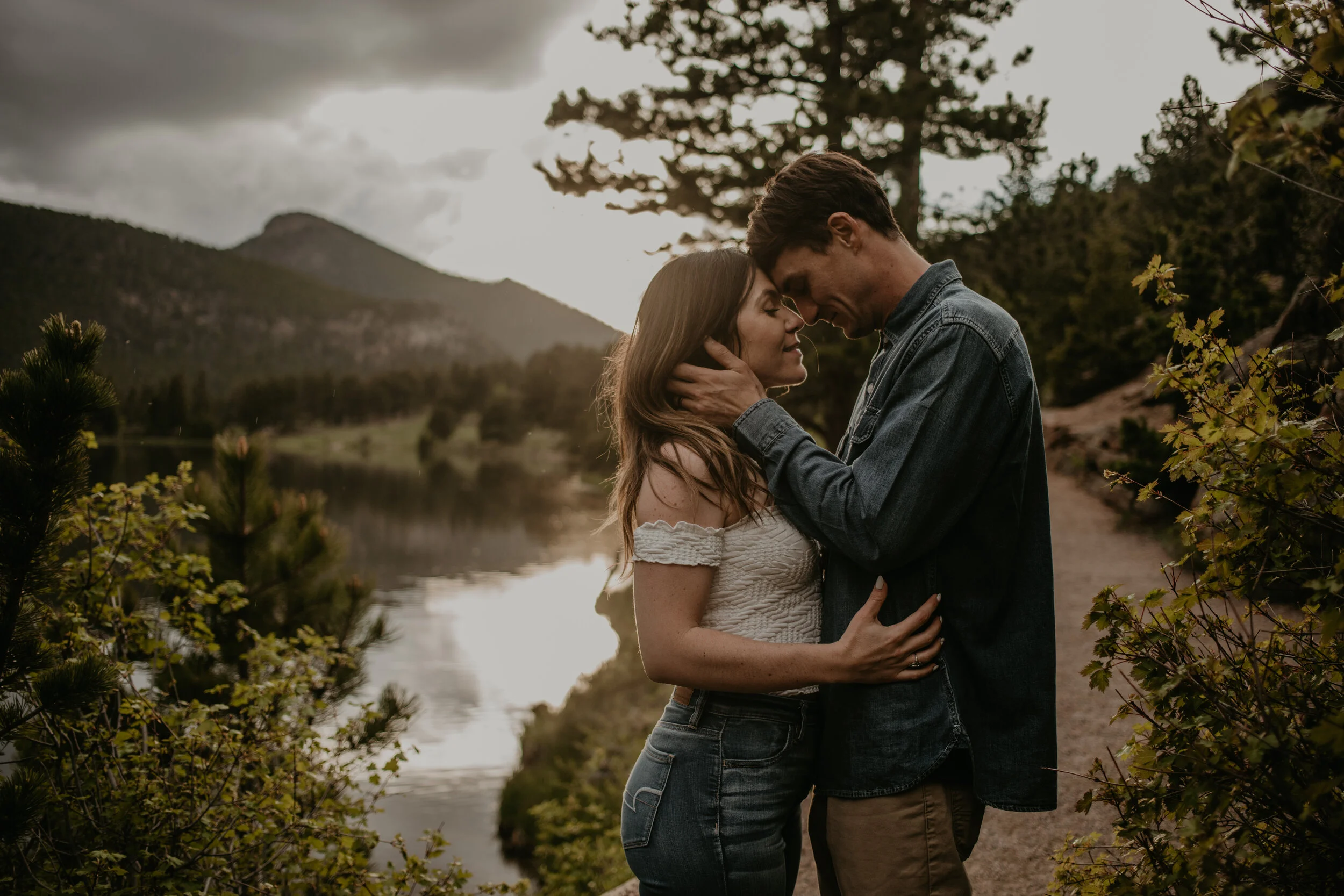 Couple session in Rocky Mountain National Park | Jody + Alain