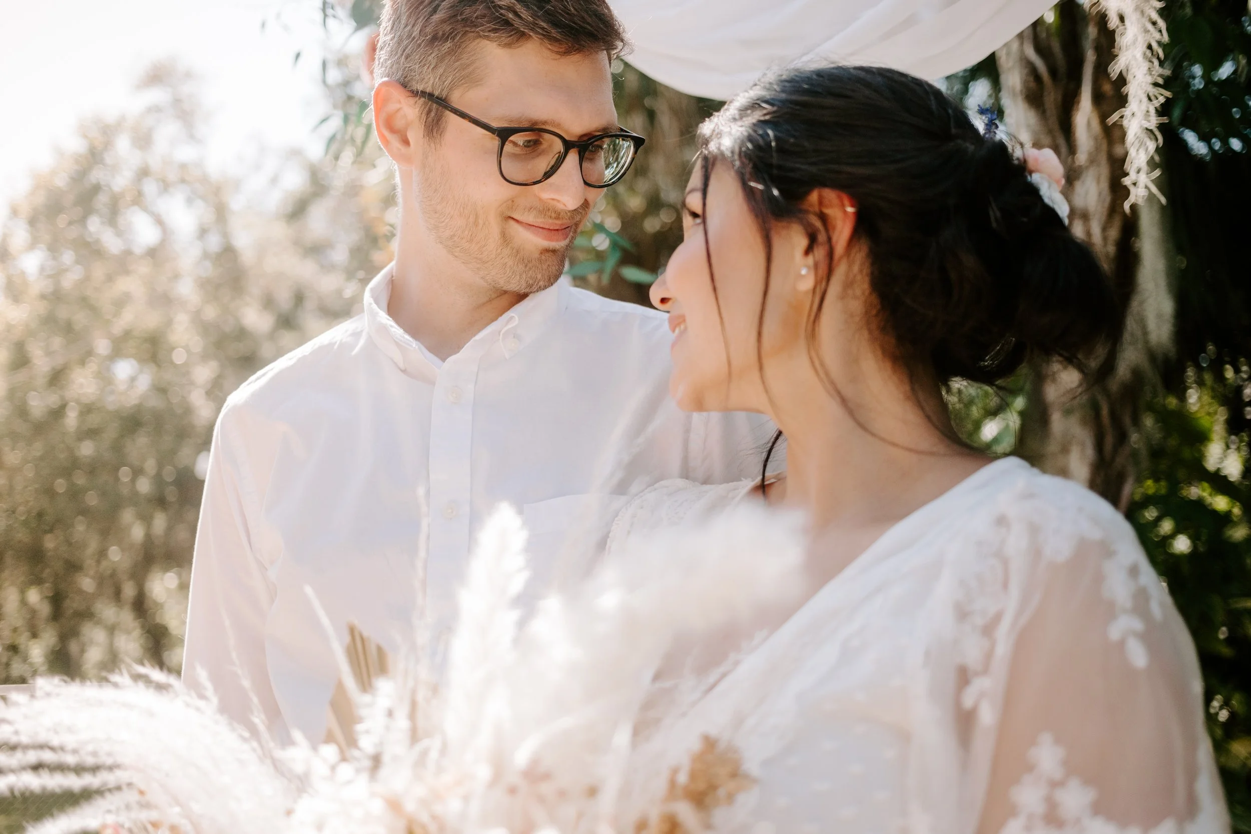 Tropical Elopement in Sarasota, FL | Edna + Aaron
