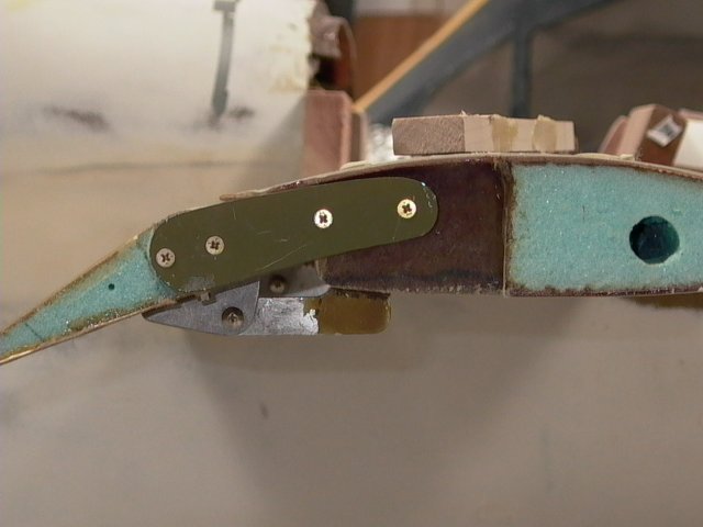 Velocity canard and elevators being rigged for first time
