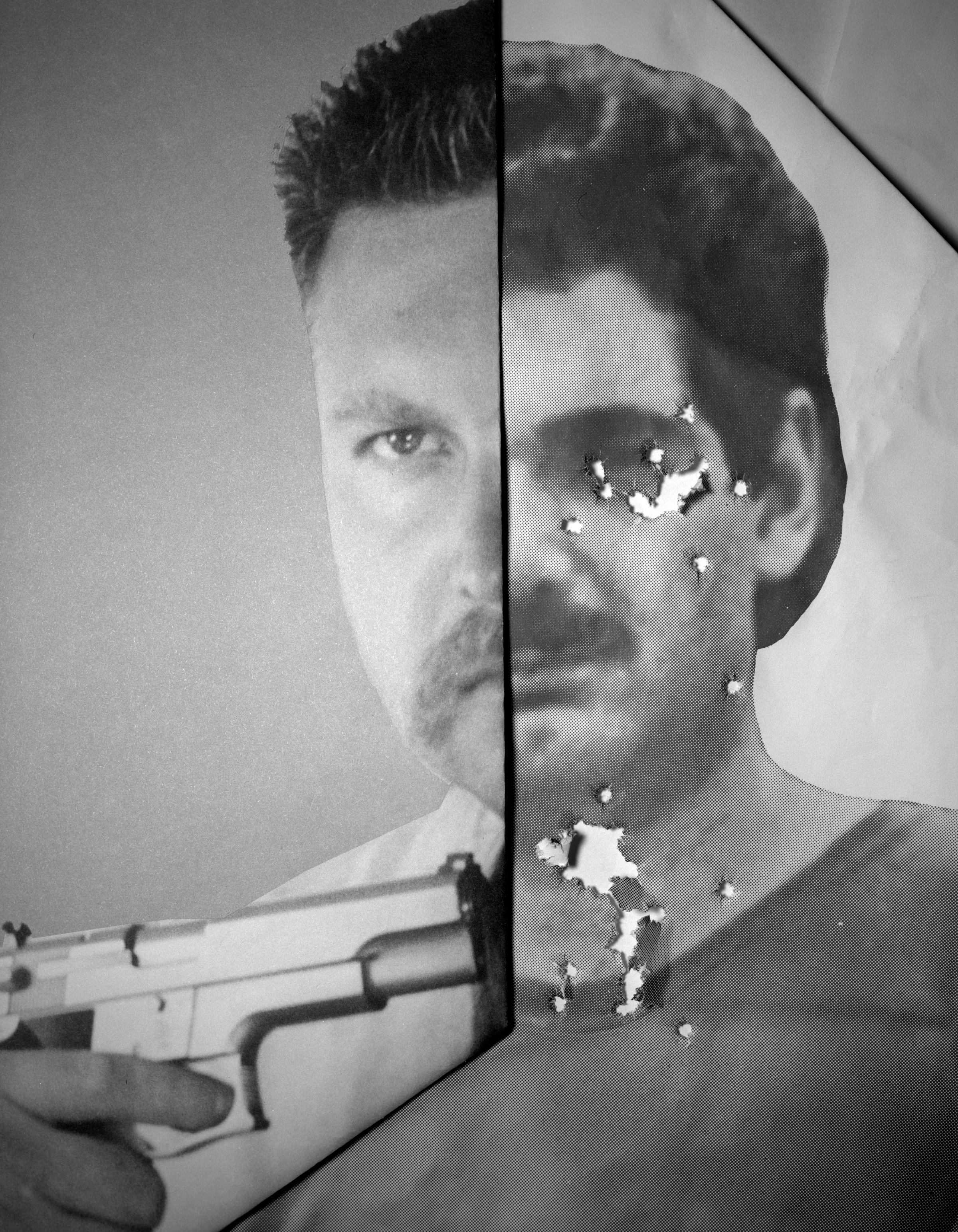  Creased and Perforated No.3, silver gelatin print, 40x32", 2014 