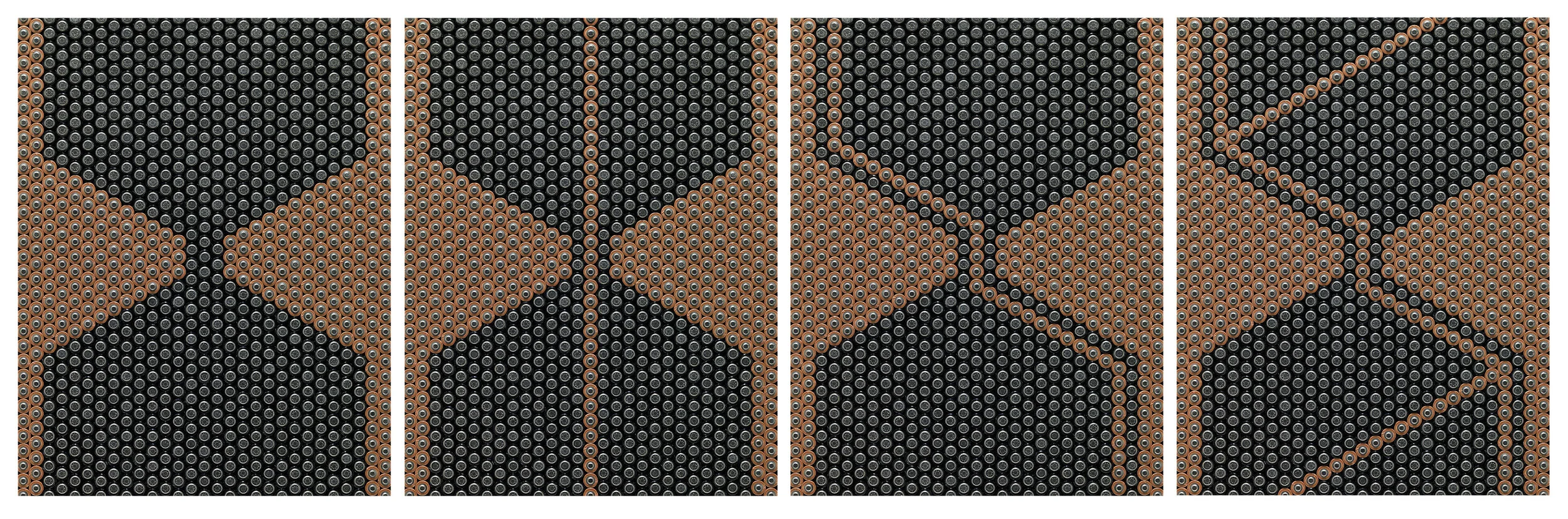  Energy Through a Tinted Hourglass, archival pigment print, 24 x 80”, 2019  