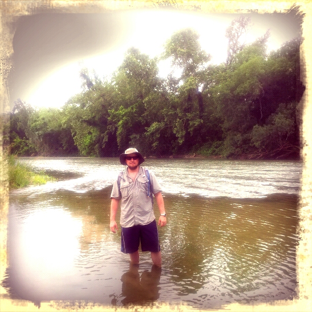 After a couple hours of paddling we had to pull over for lunch 