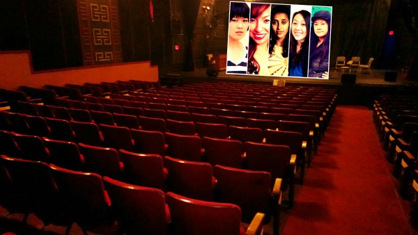 From the back of the theater-withcomics