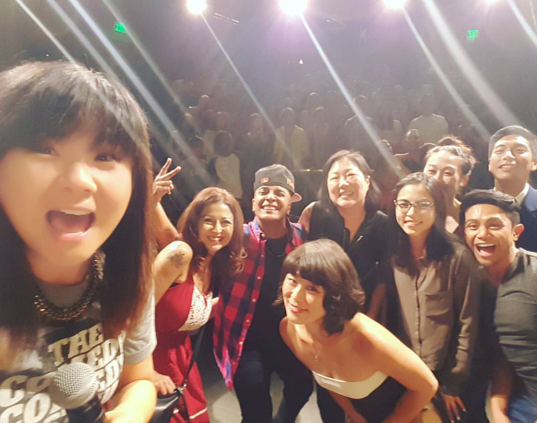 Photo: Jenny Yang. Those are tears in my eyes from Margaret's heartfelt comments.