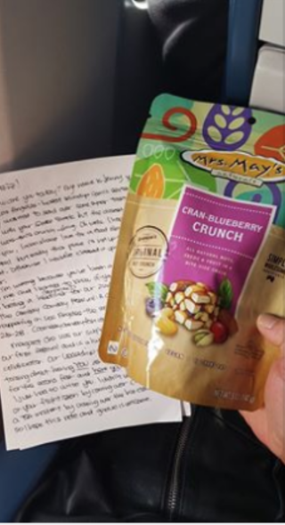 Snack+Letter=Success?