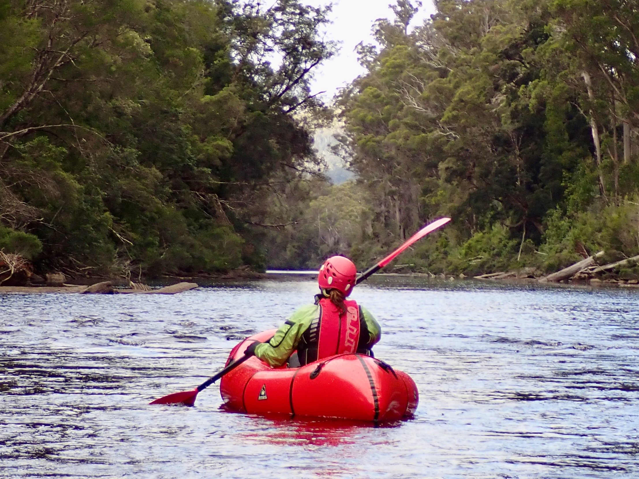 Packrafting the Huon River – Blakes Opening to Tahune
