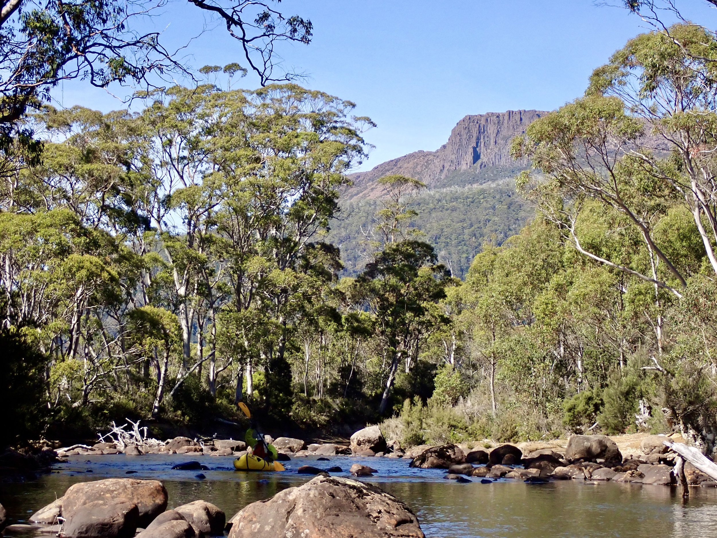 Packrafting the Narcissus River