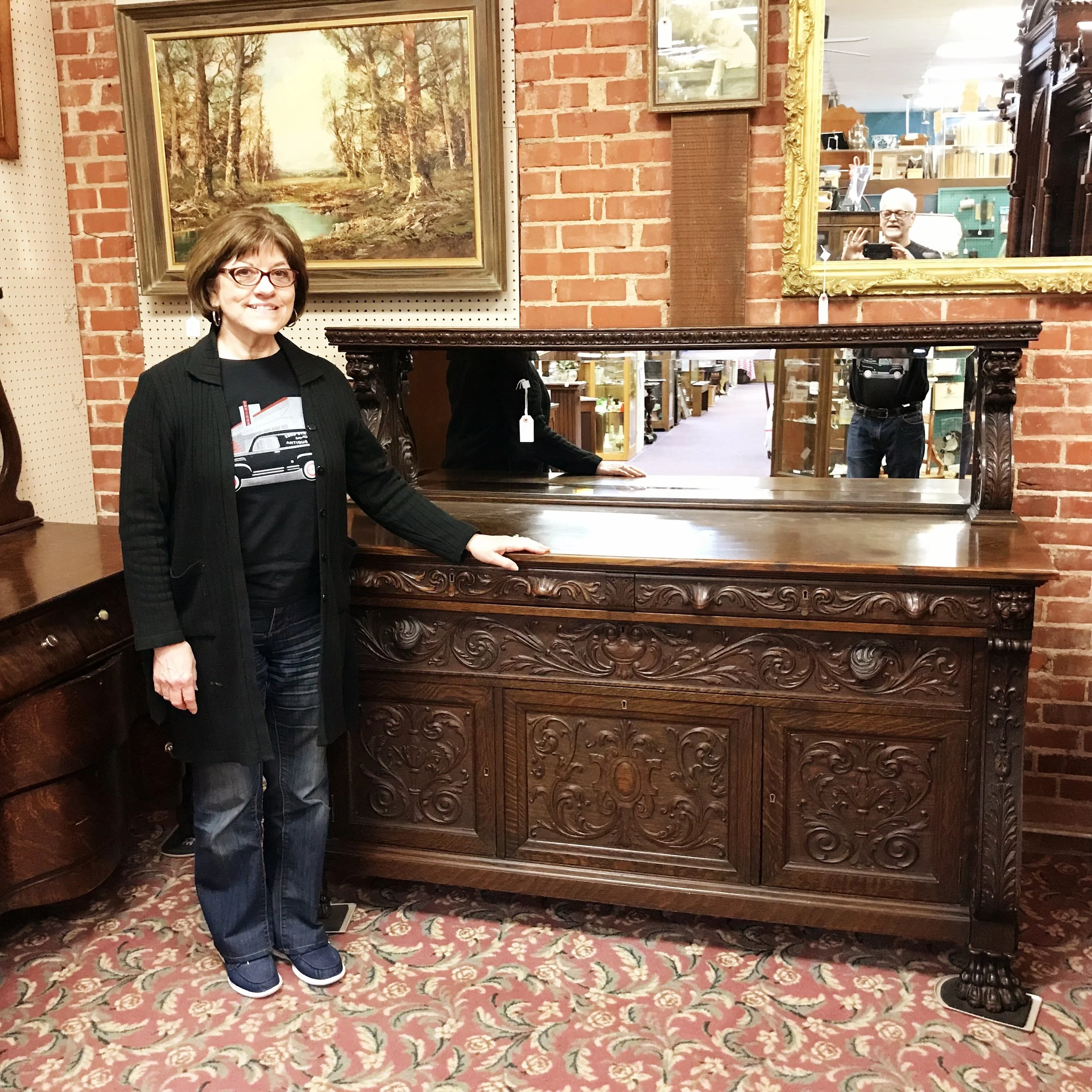 "Horner" Oak Buffet