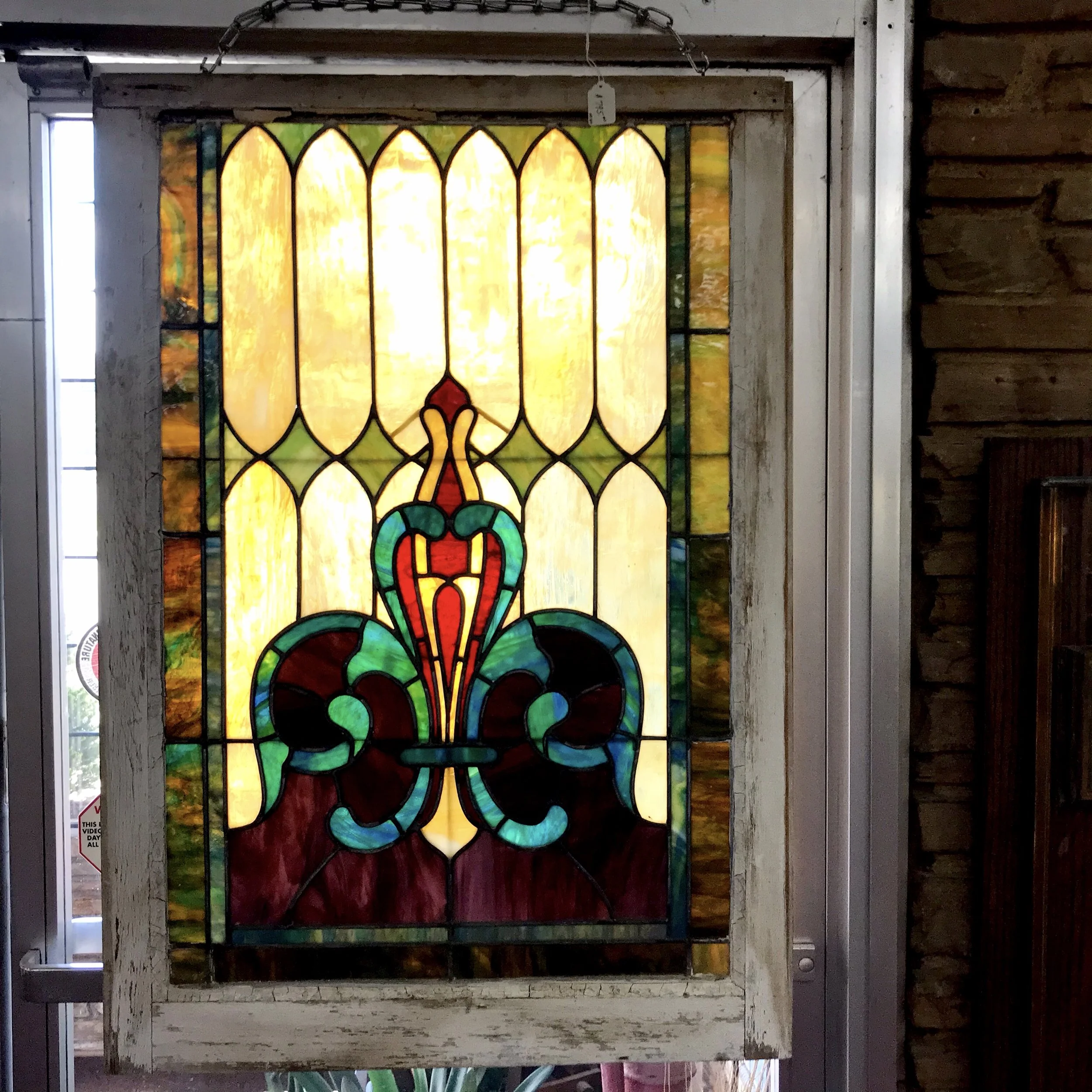 Stained Glass Panel