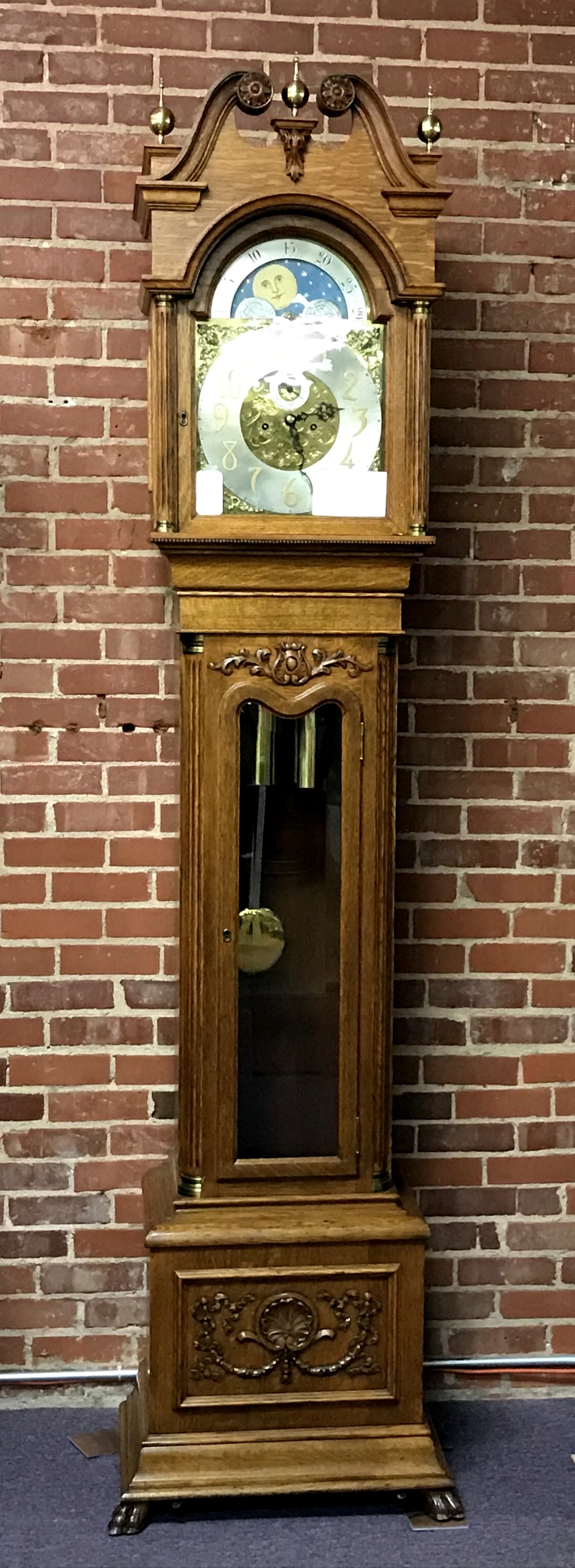 English Grandfather Clock