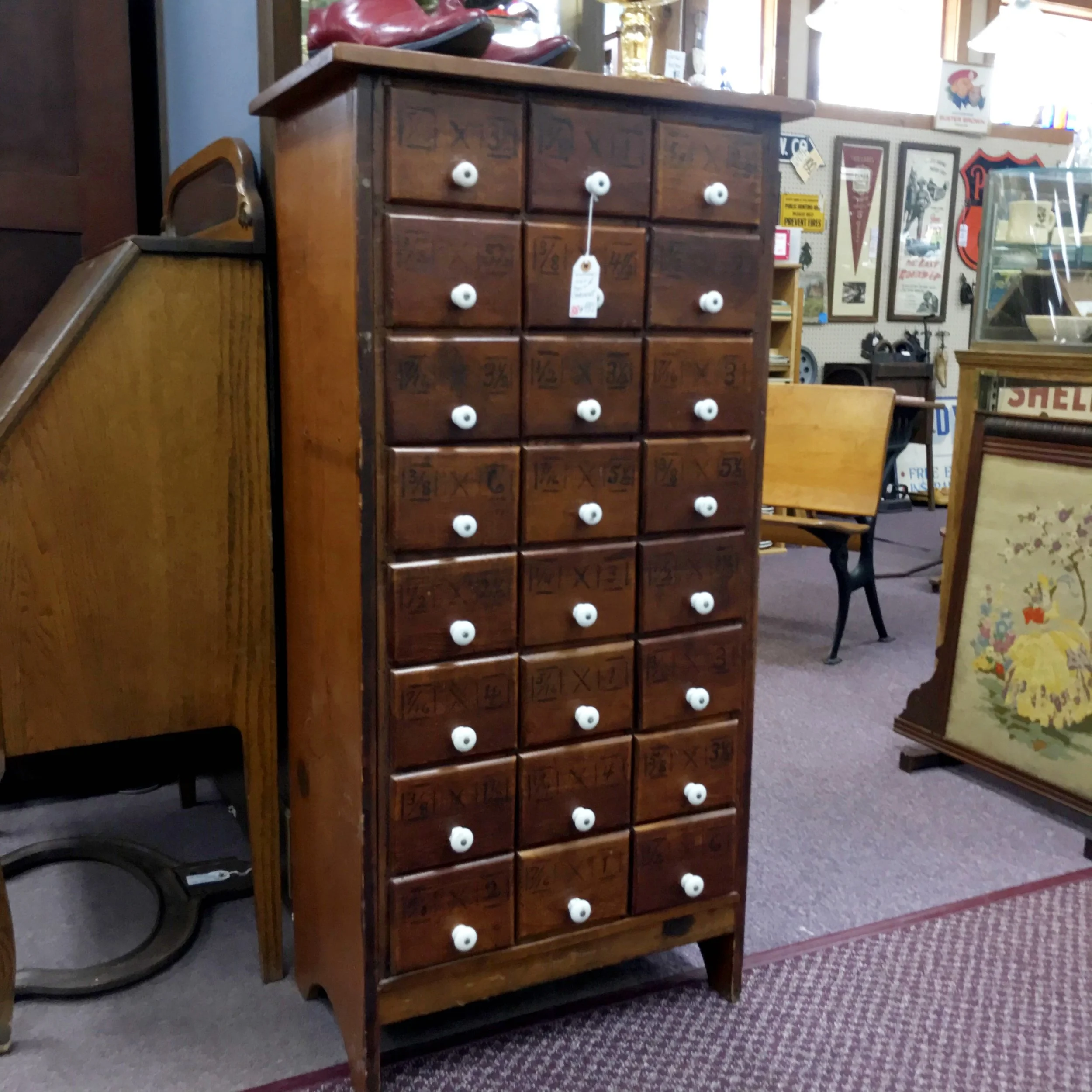 Nut and Bolt Cabinet
