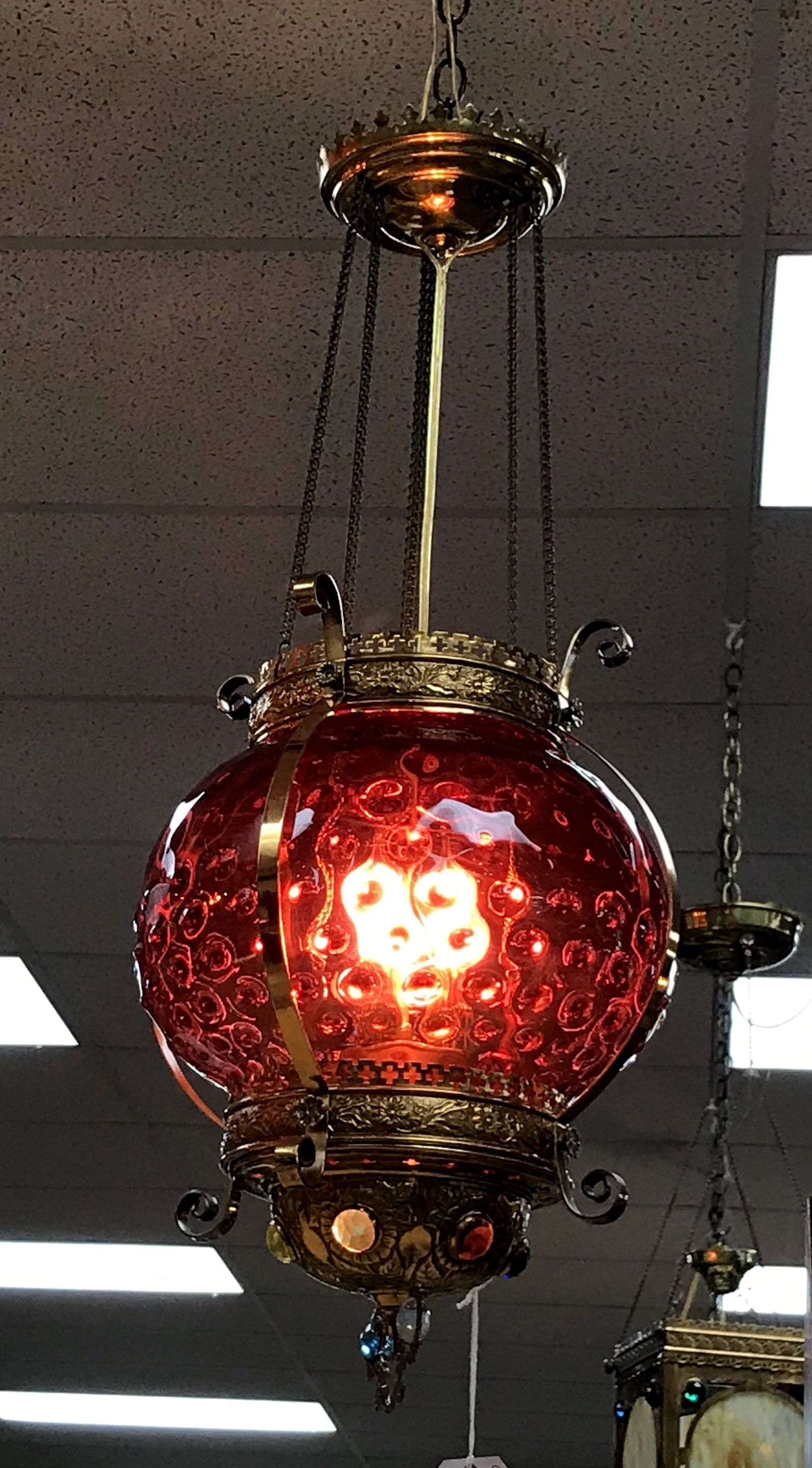 Circa 1890 Hall Light