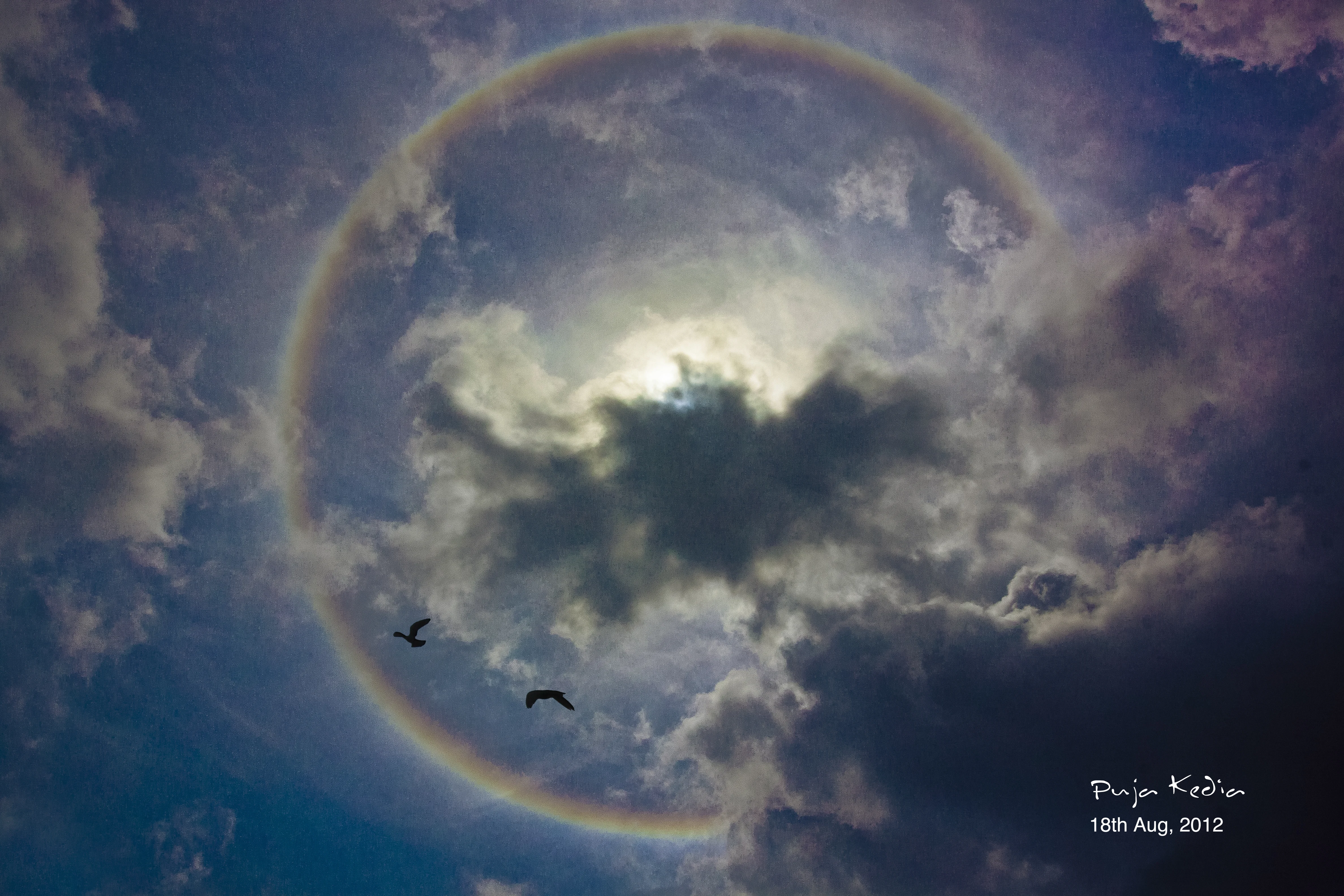 Rainbow Around The Sun. #Surat
