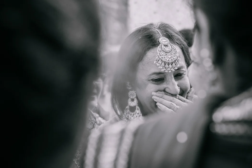 The Mother of the Bride just after the Vidaai.