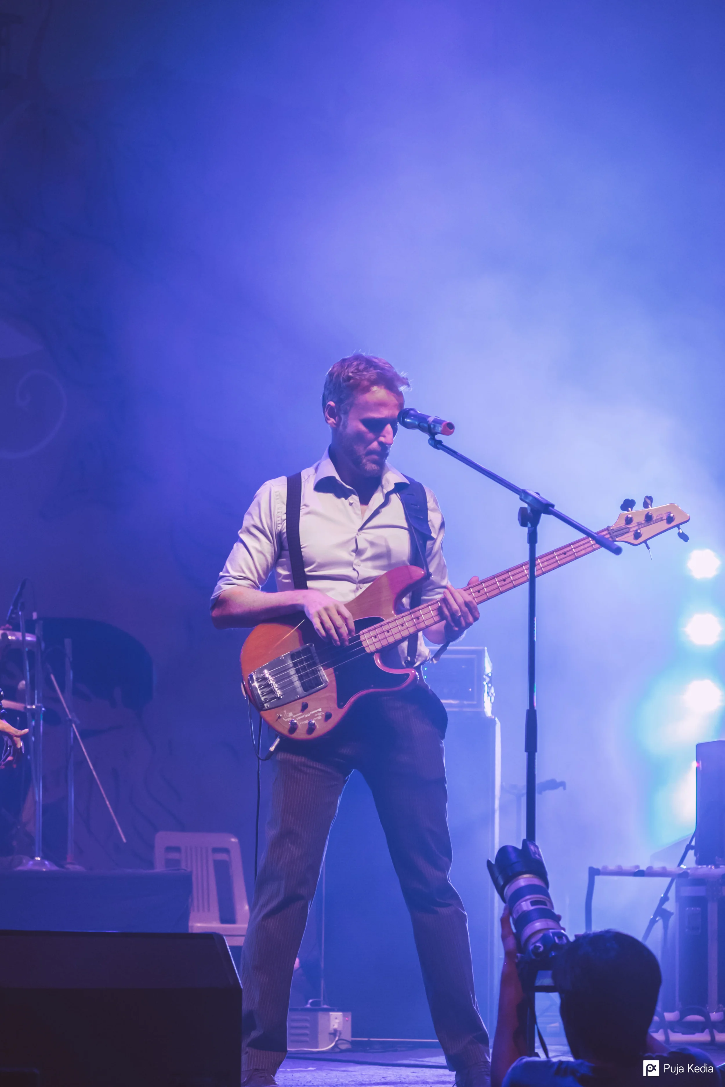 Mikey McCleary on stage