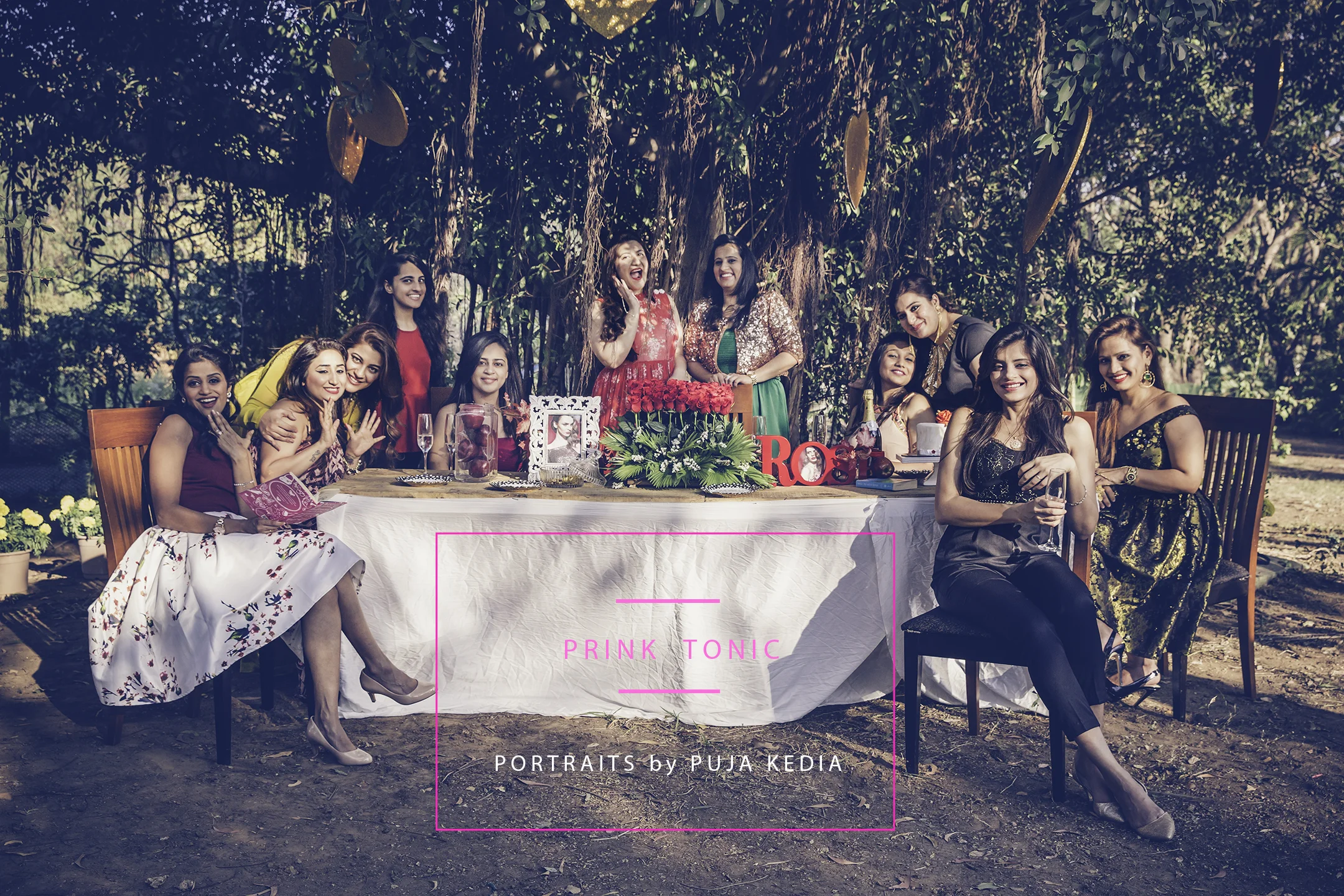 Vintage Valentine Shoot for Prink Tonic.