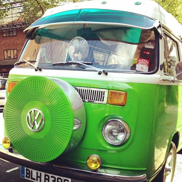 This VW camper van has seriously cool attitude