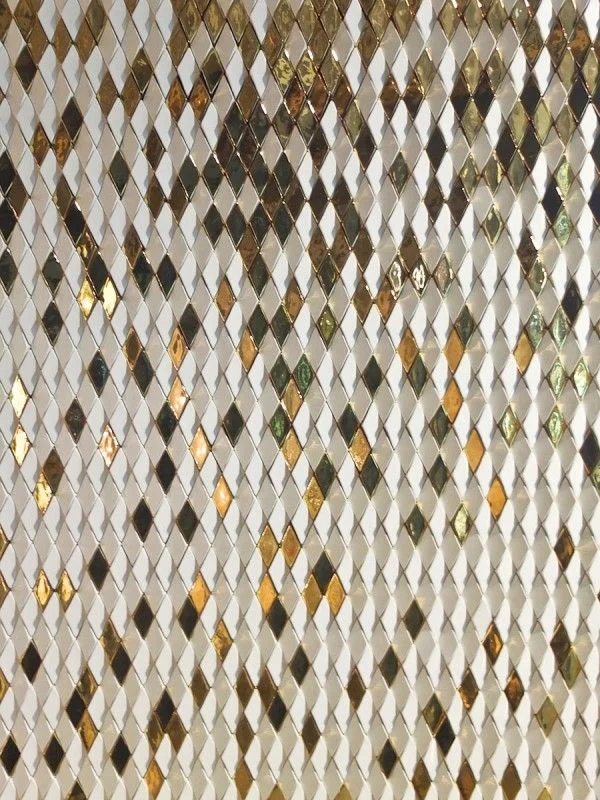 Detail of Diamond Columns, Dubai Mall, by Giles Miller Studio