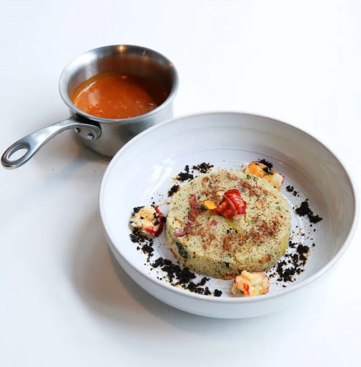 The signature Lobster Couscous dish at Wormwood. Courtesy: Wormwood Restaurant