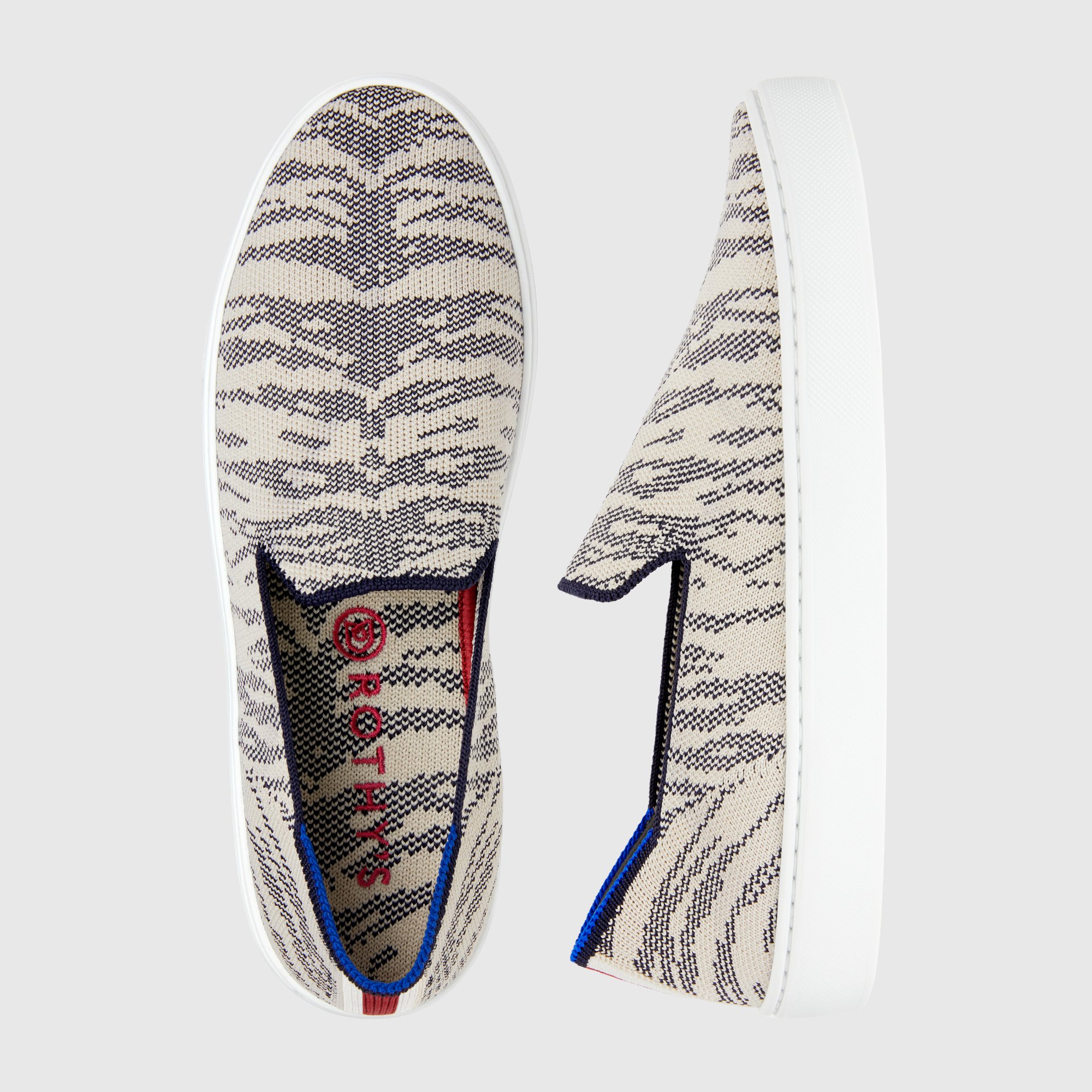 Rothy's slip ons - Maritime Tiger