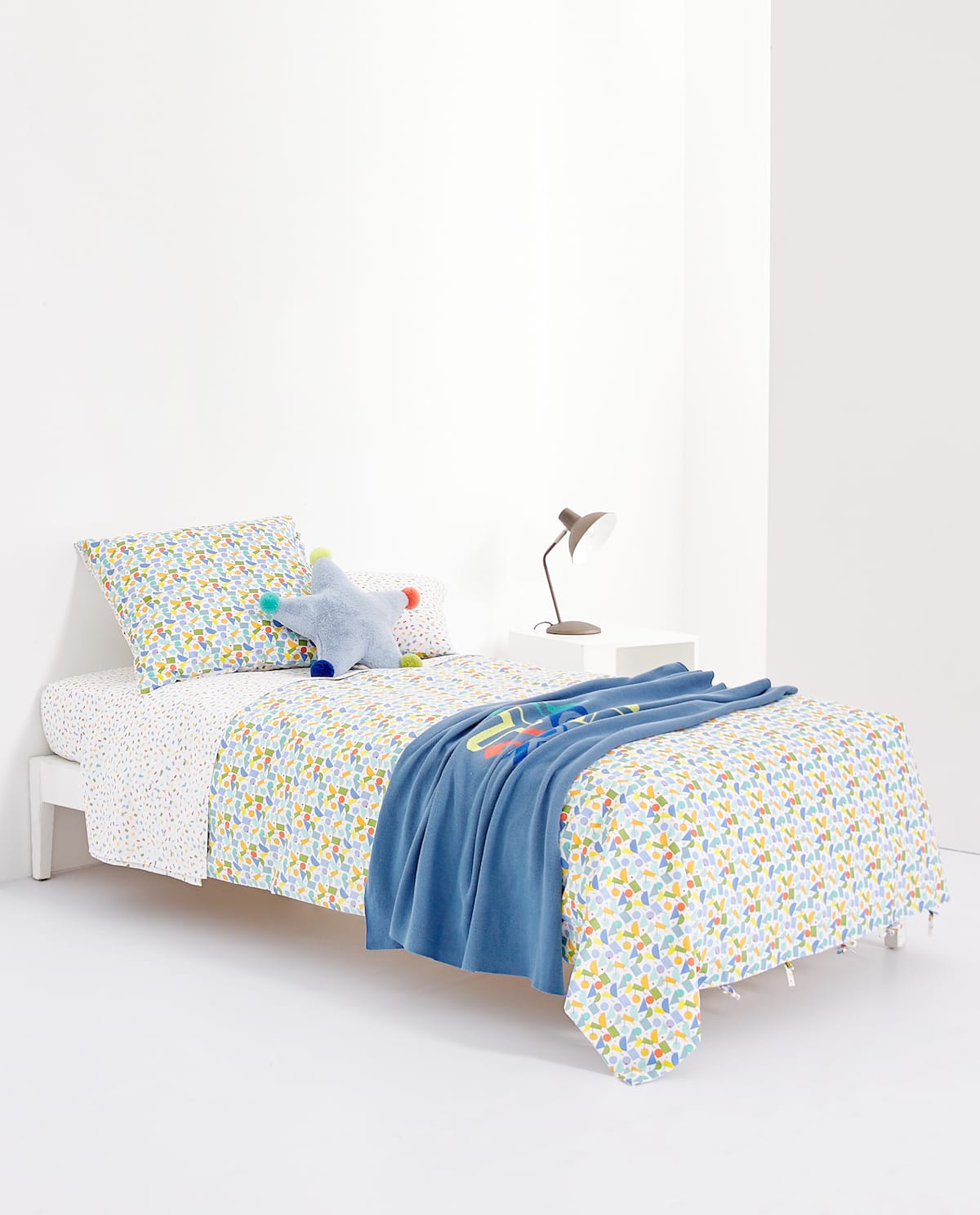 Zara kids geometric print bedding