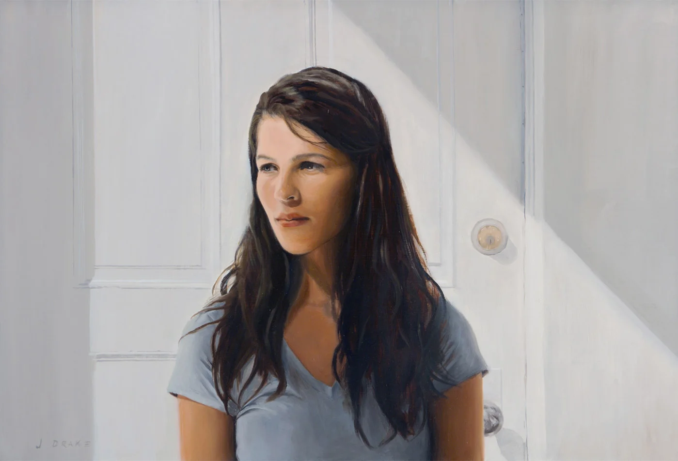 Maggie - oil on panel, 20 x 30 inches