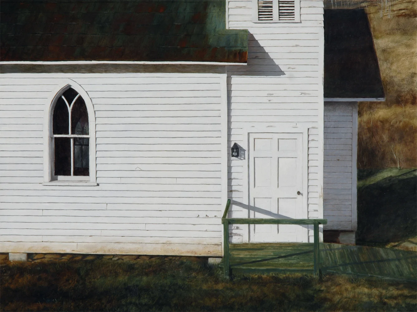 Through the Window - 17.5 x 23.5", oil Sold