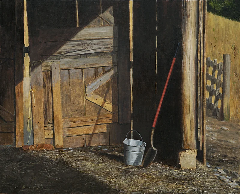 Morning Shadows - oil, 16 x 20”