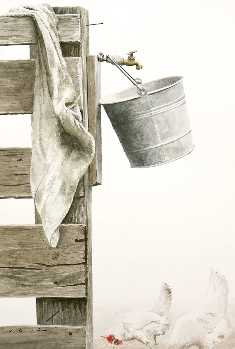Morning Chores - SOLD