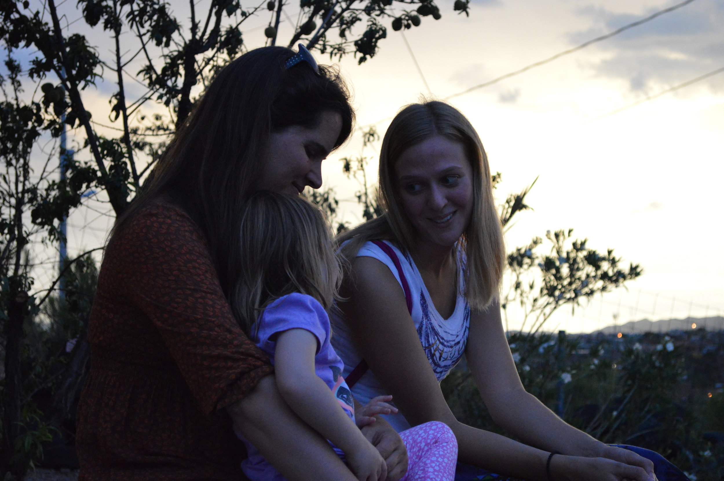 Alyson Black with Kirsten and Sadie