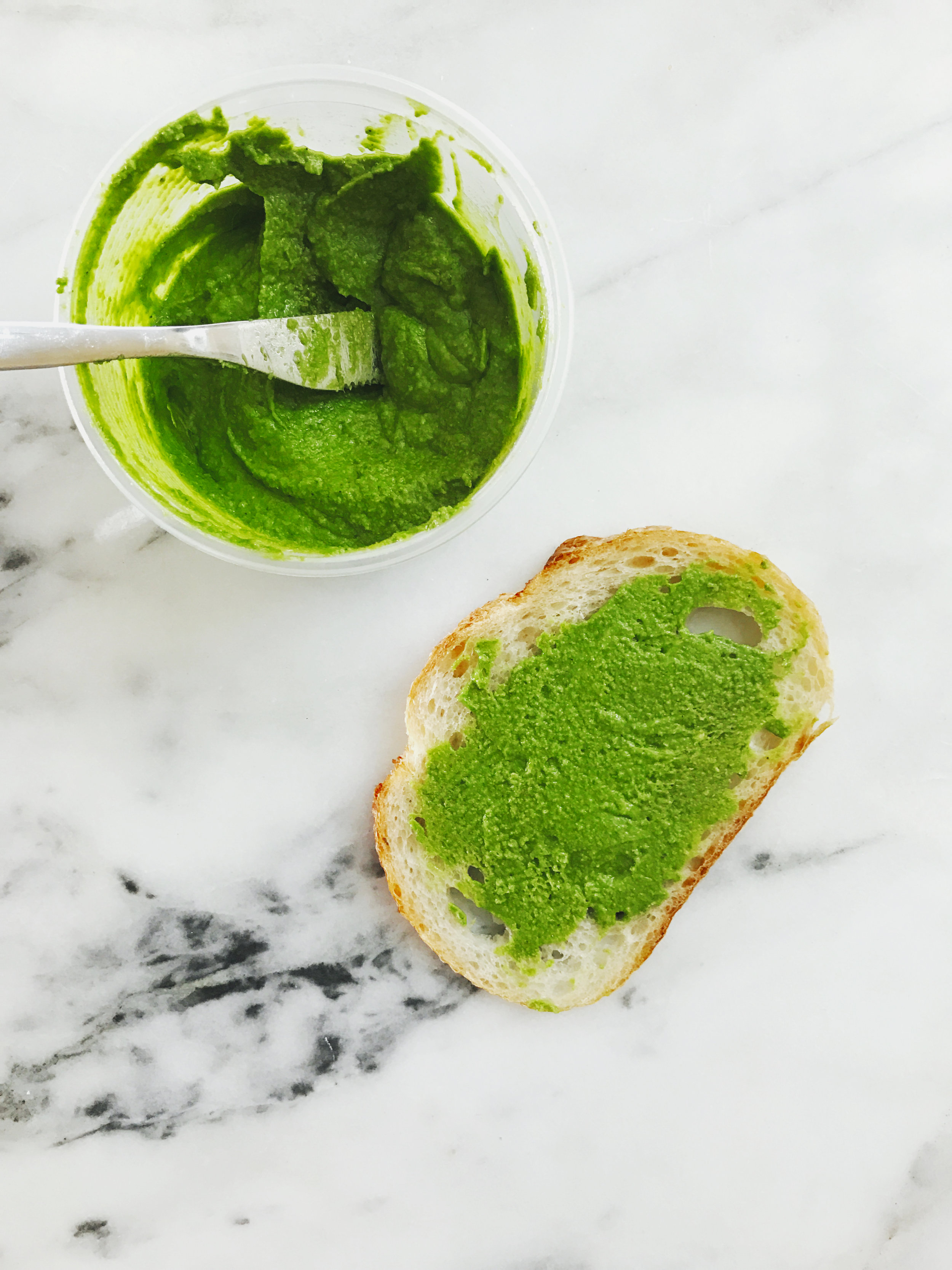 TRUFFLE PESTO TOAST