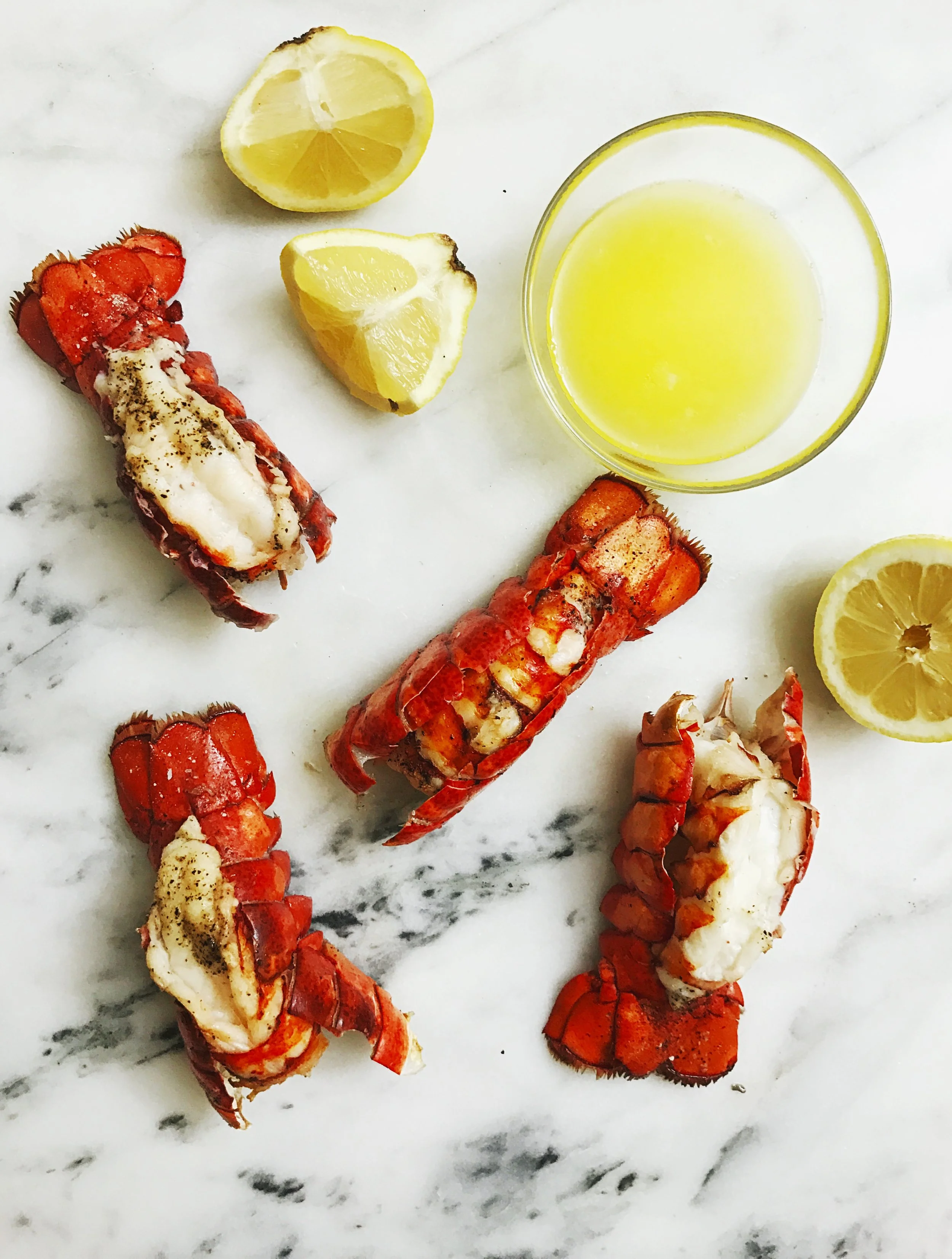 BROILED LOBSTER TAILS